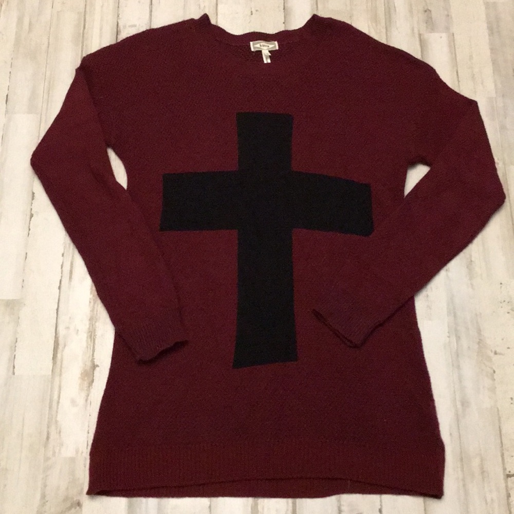 Kirra Burgandy Sweater